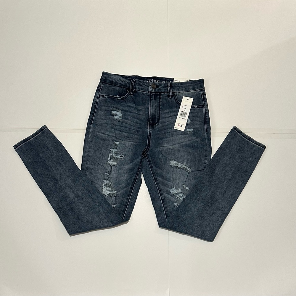 Madden girl super high rise skinny size 29
